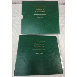 Littleton Portfolio Collection Album/Currency Folder,  Slipcase & Pages 160pcs+